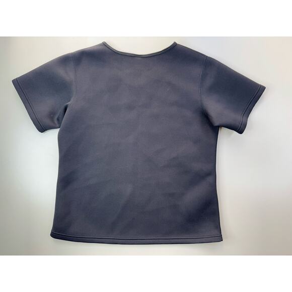 Brick Built Sauna Workout Top Womens 2XL Black Activewear Neoprene Trimmer Gym - Picture 7 of 9